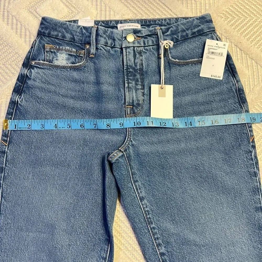 GOOD AMERICAN - Raw Hem Jean